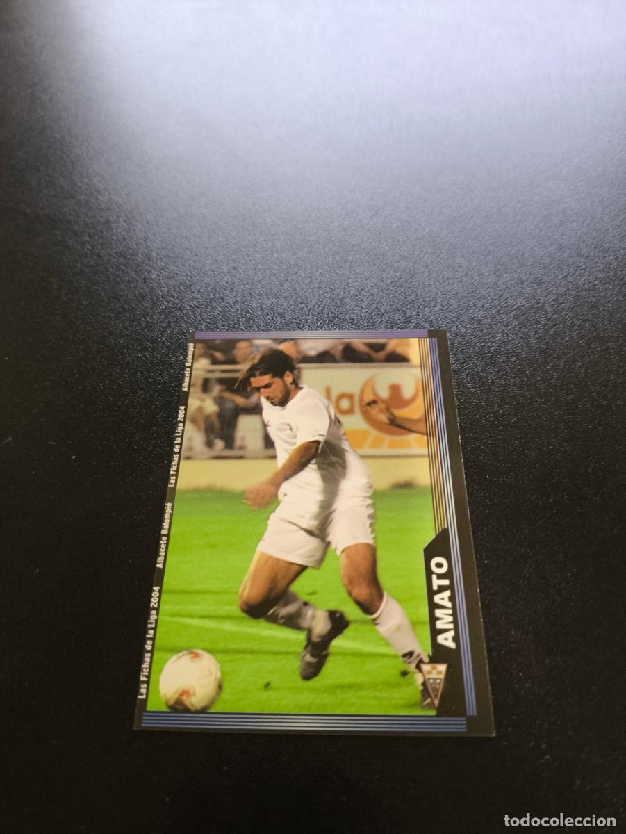 Figurine di Calcio: 532 amato ALBACETE MUNDICROMO LIGA 2003 2004 03 04 NO PANINI ESTE CROMO CARD
