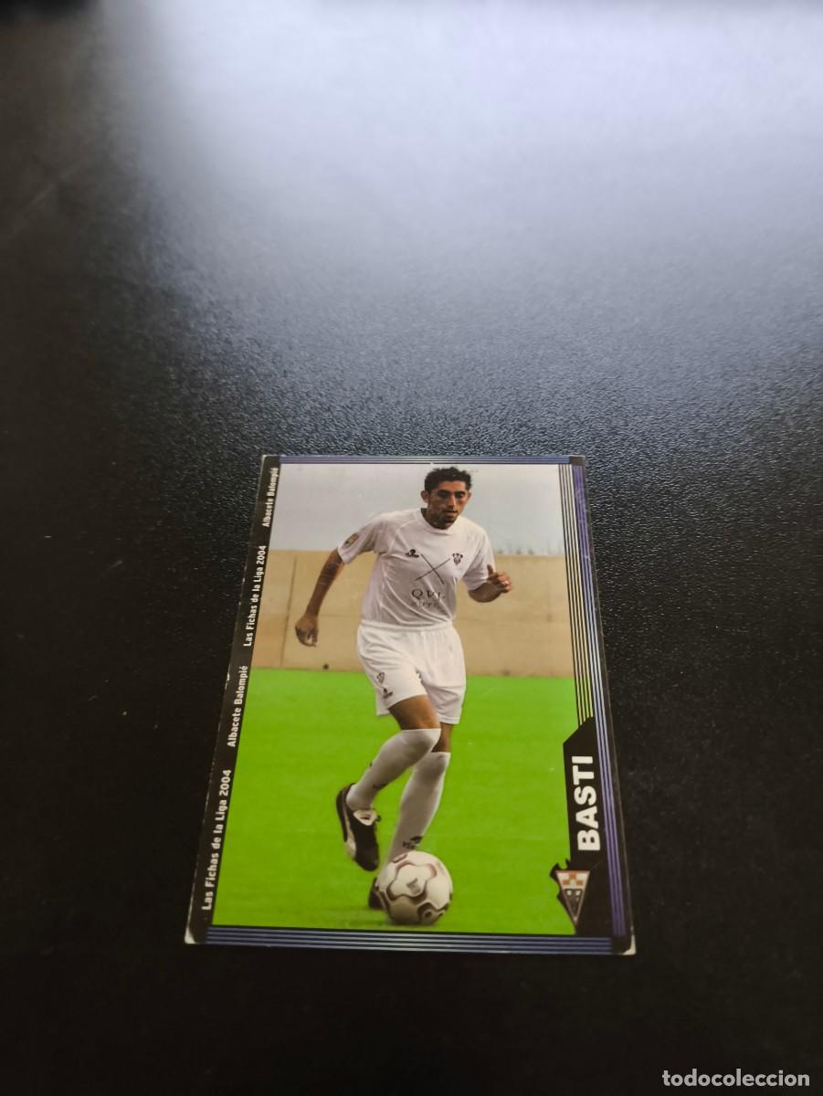 Cromos de Futebol: 536 Basti ALBACETE MUNDICROMO LIGA 2003 2004 03 04 NO PANINI ESTE CROMO CARD