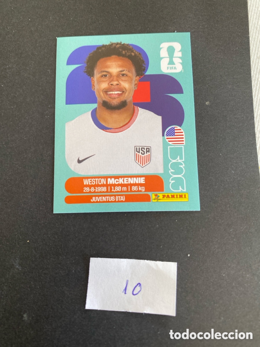 Cromos de F&uacute;tbol: Cromo USA Mundial 26 N* 10 nuevo
