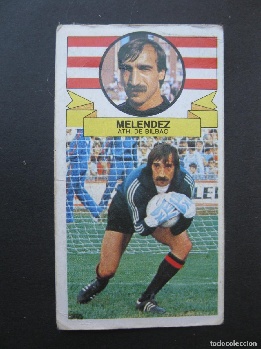Cromos de F&uacute;tbol: MELENDEZ (ATH. CLUB DE BILBAO) - CAMPEONATO DE LIGA 85/86 - EDICIONES ESTE.