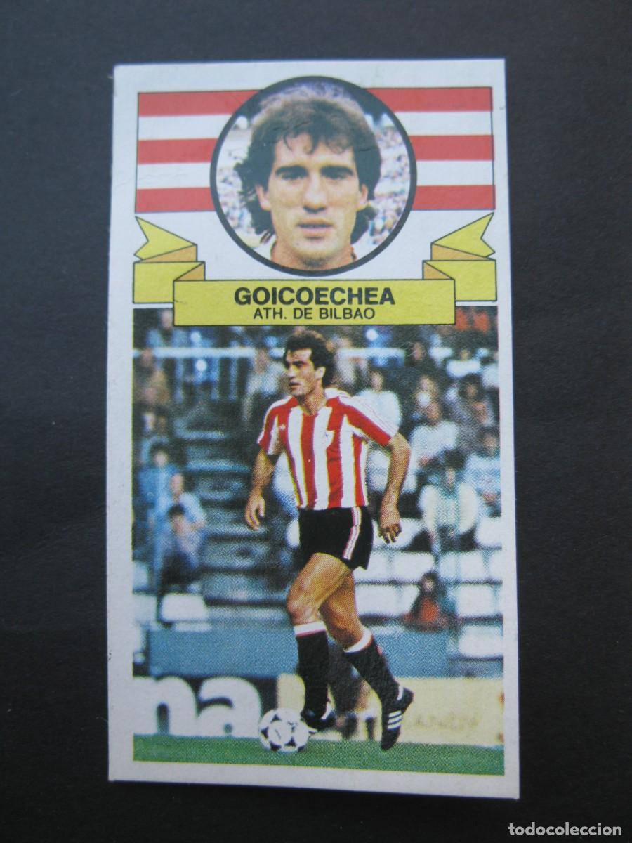 Cromos de F&uacute;tbol: GOICOECHEA (ATH. CLUB DE BILBAO) - CAMPEONATO DE LIGA 85/86 - EDICIONES ESTE.