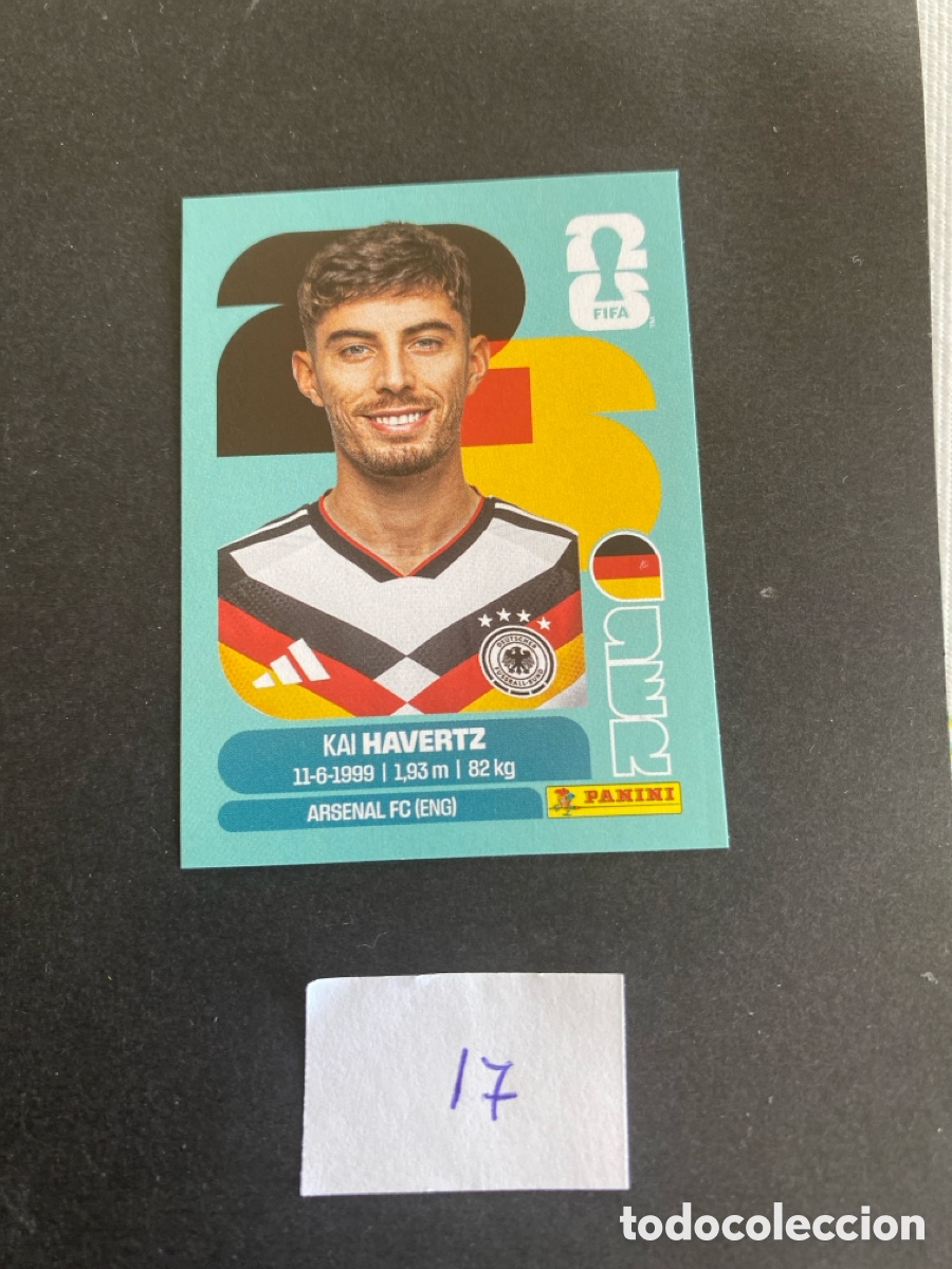 Football Stickers: Cromo Alemania Mundial 26 N* 17 nuevo