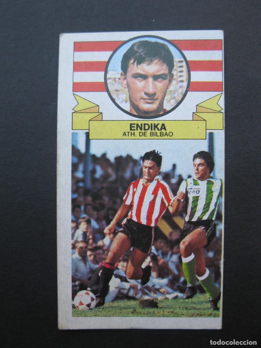 Football Stickers: ENDIKA (ATH. CLUB DE BILBAO) - CAMPEONATO DE LIGA 85/86 - EDICIONES ESTE.