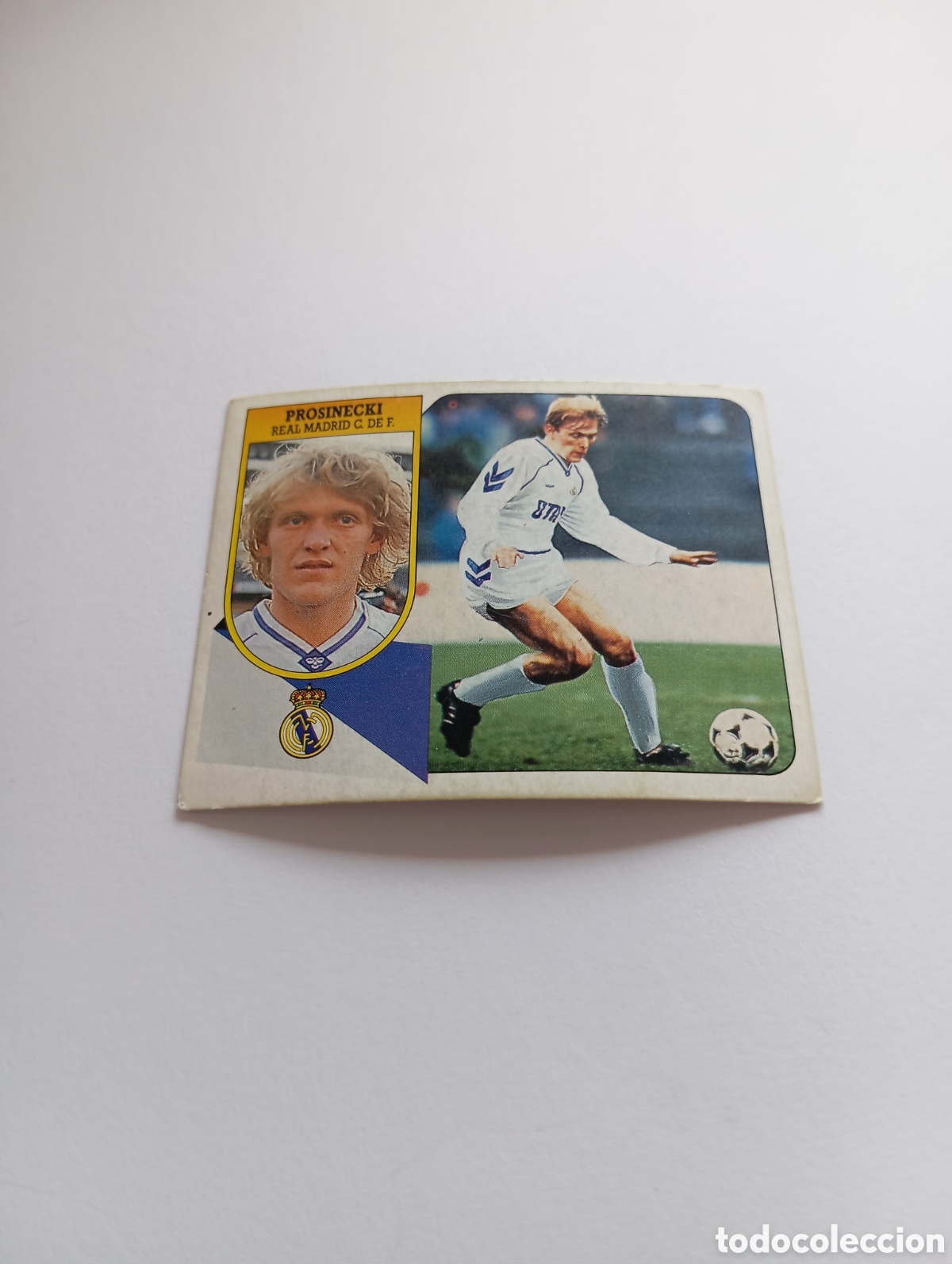 Football Stickers: PROSINECKI COLOCA Real Madrid Liga Este 1991 1992 CART&Oacute;N Panini 91 92 NUEVO SIN PEGAR