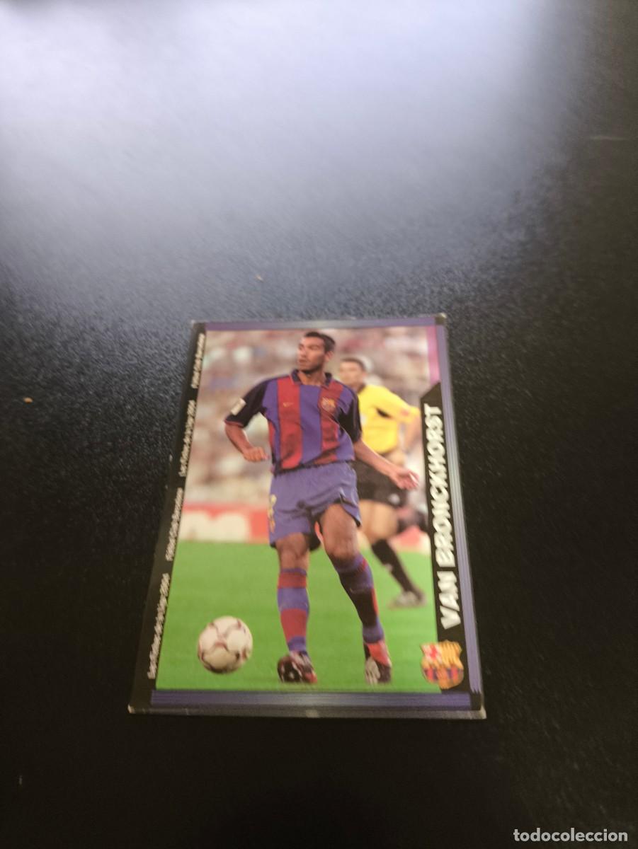Cromos de F&uacute;tbol: 569 Van Bronckhorst BARCELONA ULTIMA HORA MUNDICROMO LIGA 2003 2004 03 04 NO PANINI ESTE CROMO CARD