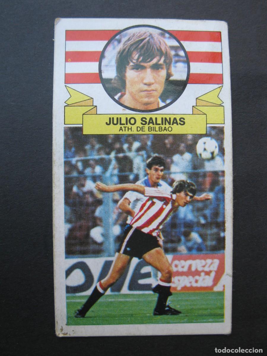 Cromos de F&uacute;tbol: JULIO SALINAS (ATH. CLUB DE BILBAO) - CAMPEONATO DE LIGA 85/86 - EDICIONES ESTE.