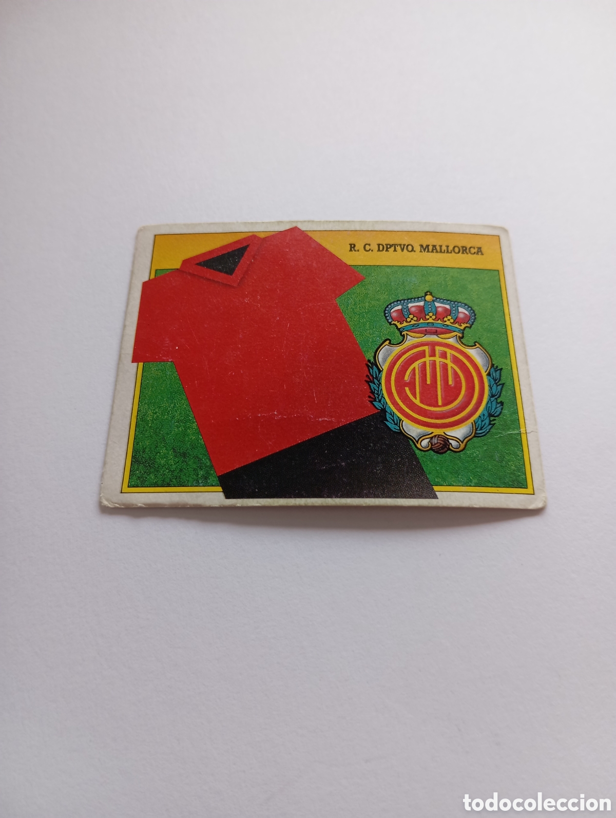 Cromos de F&uacute;tbol: ESCUDO Mallorca Liga Este 1991 1992 CART&Oacute;N Panini 91 92 NUEVO SIN PEGAR