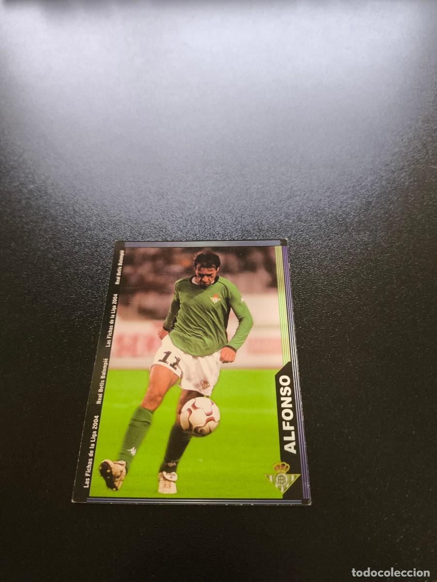 Figurine di Calcio: 575 ALFONSO BETIS ULTIMA HORA MUNDICROMO LIGA 2003 2004 03 04 NO PANINI ESTE