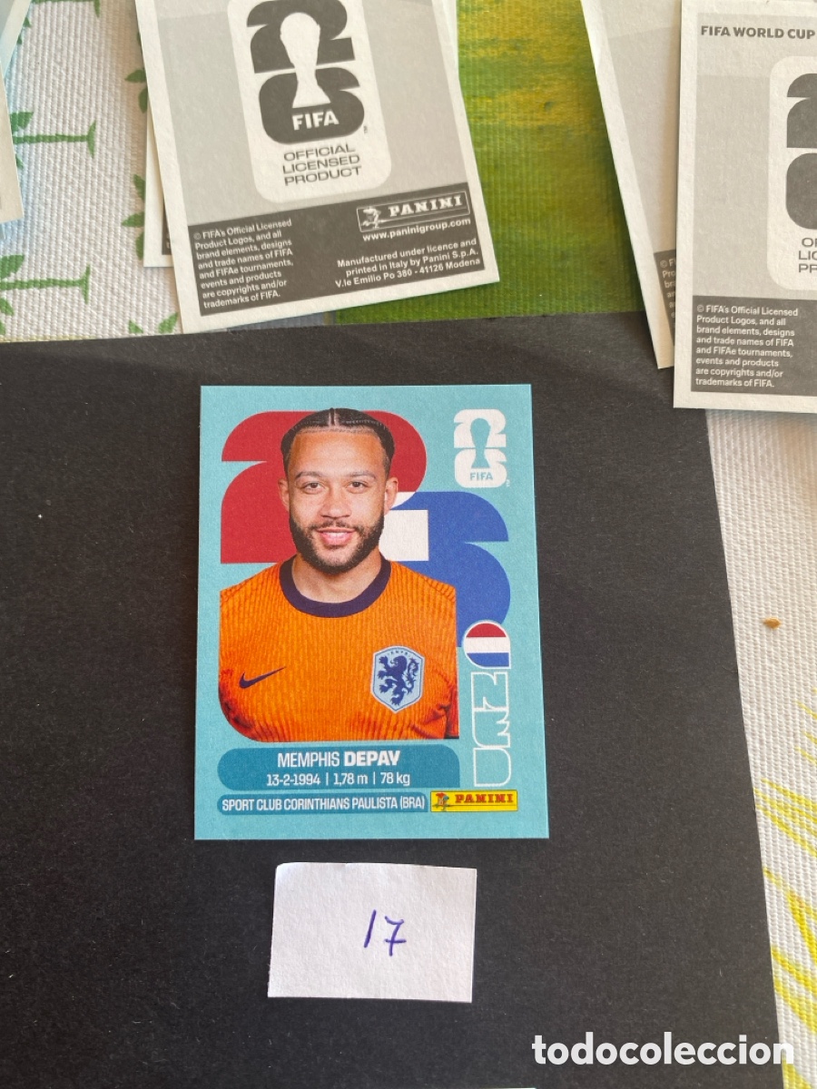 Figurine di Calcio: Cromo Holanda Mundial 2026 N* 17 nuevo