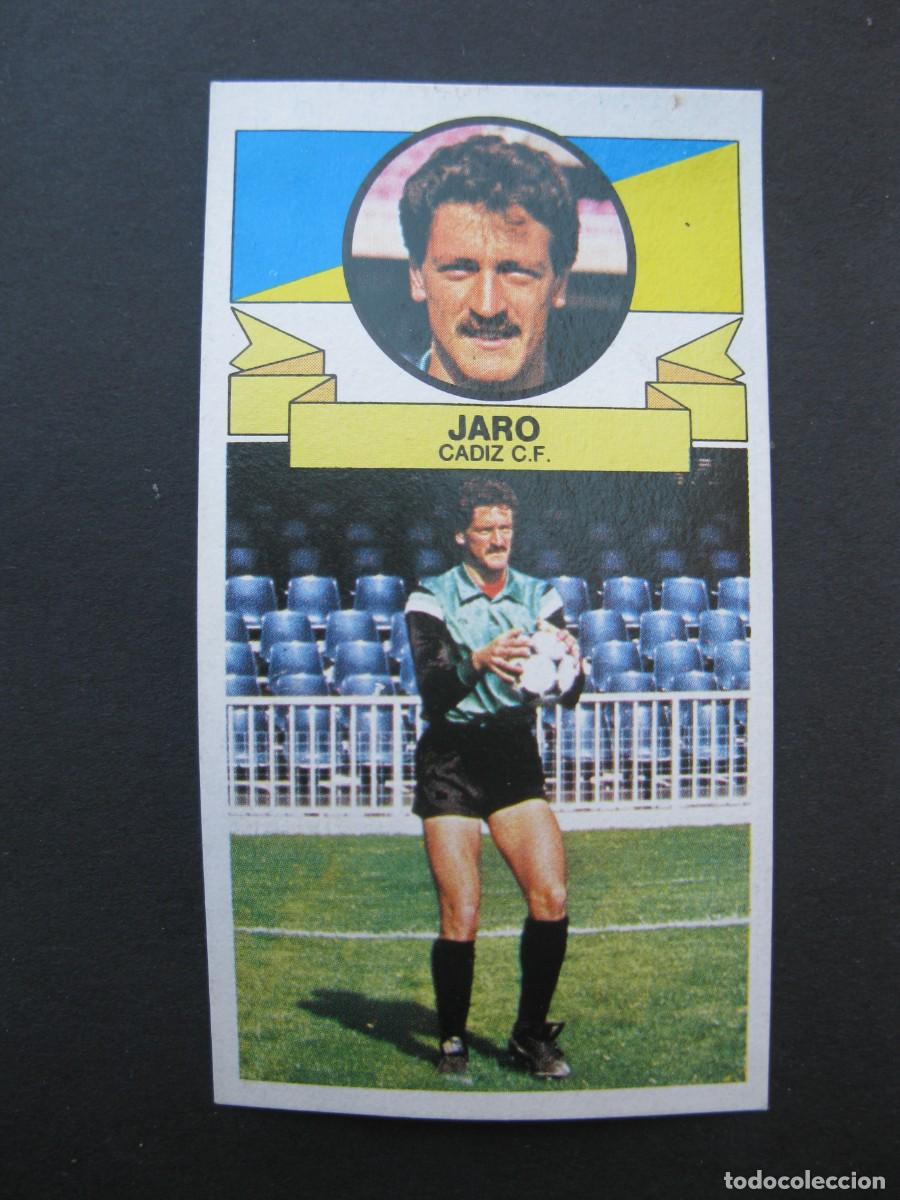 Figurine di Calcio: JARO (C&Aacute;DIZ C.F.) - CAMPEONATO DE LIGA 85/86 - EDICIONES ESTE.