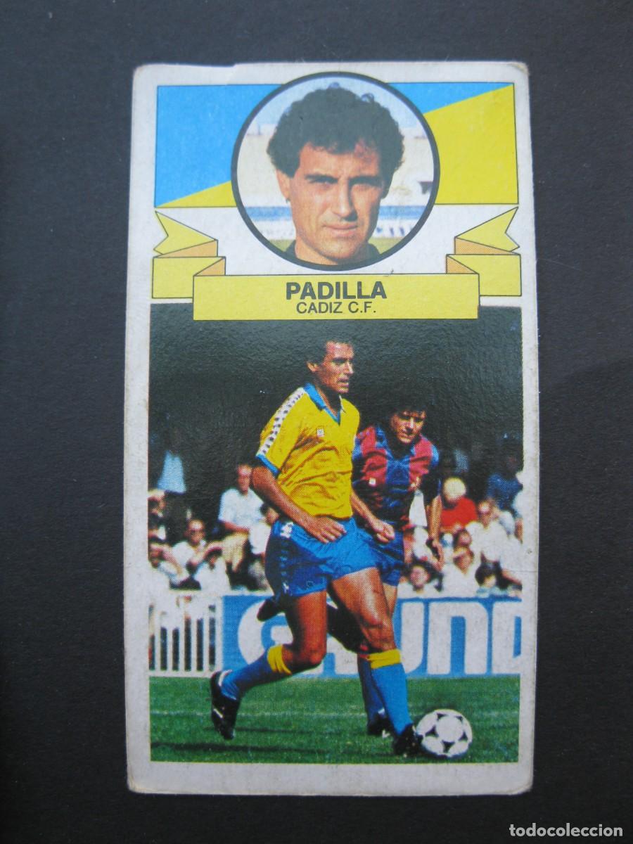 Cromos de F&uacute;tbol: PADILLA (C&Aacute;DIZ C.F.) - CAMPEONATO DE LIGA 85/86 - EDICIONES ESTE.