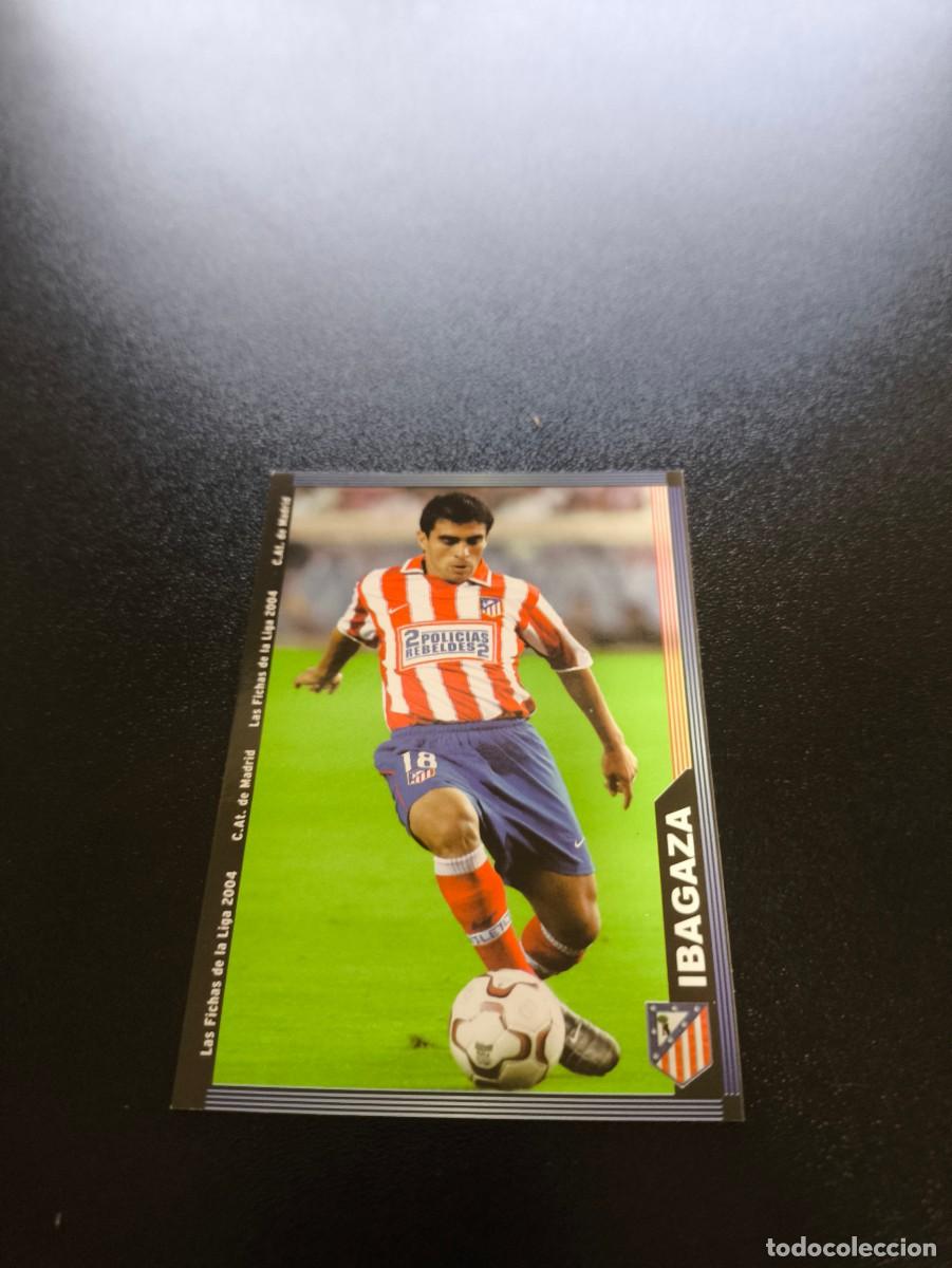 Cromos de F&uacute;tbol: 582 IBAGAZA ATLETICO DE MADRID ULTIMA HORA MUNDICROMO LIGA 2003 2004 03 04 NO PANINI ESTE