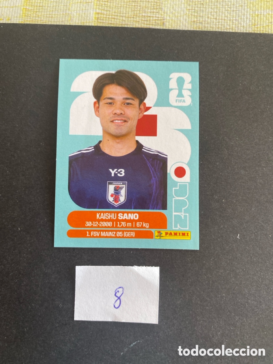 Cromos de F&uacute;tbol: Cromo Jap&oacute;n Mundial 2026 N* 8 nuevo