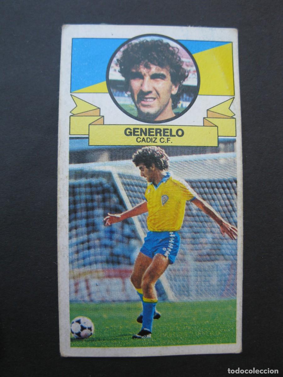 Cromos de F&uacute;tbol: GENERELO (C&Aacute;DIZ C.F.) - CAMPEONATO DE LIGA 85/86 - EDICIONES ESTE.