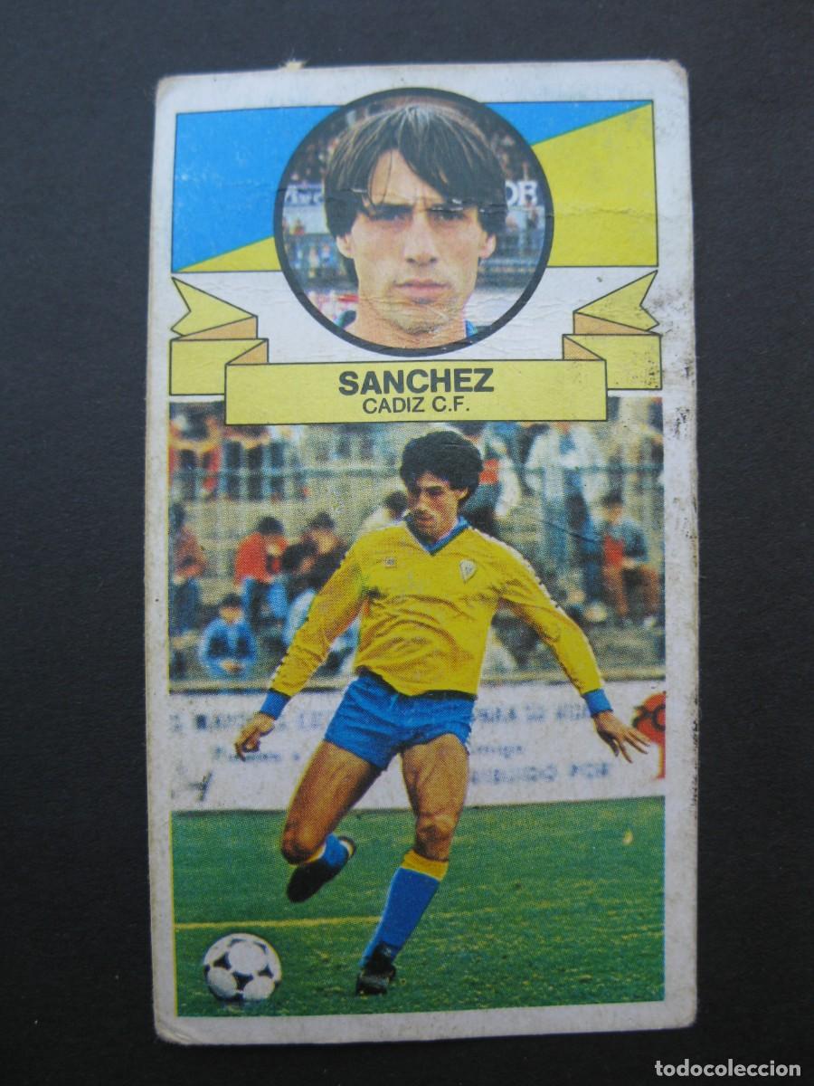 Cromos de F&uacute;tbol: SANCHEZ (C&Aacute;DIZ C.F.) - CAMPEONATO DE LIGA 85/86 - EDICIONES ESTE.