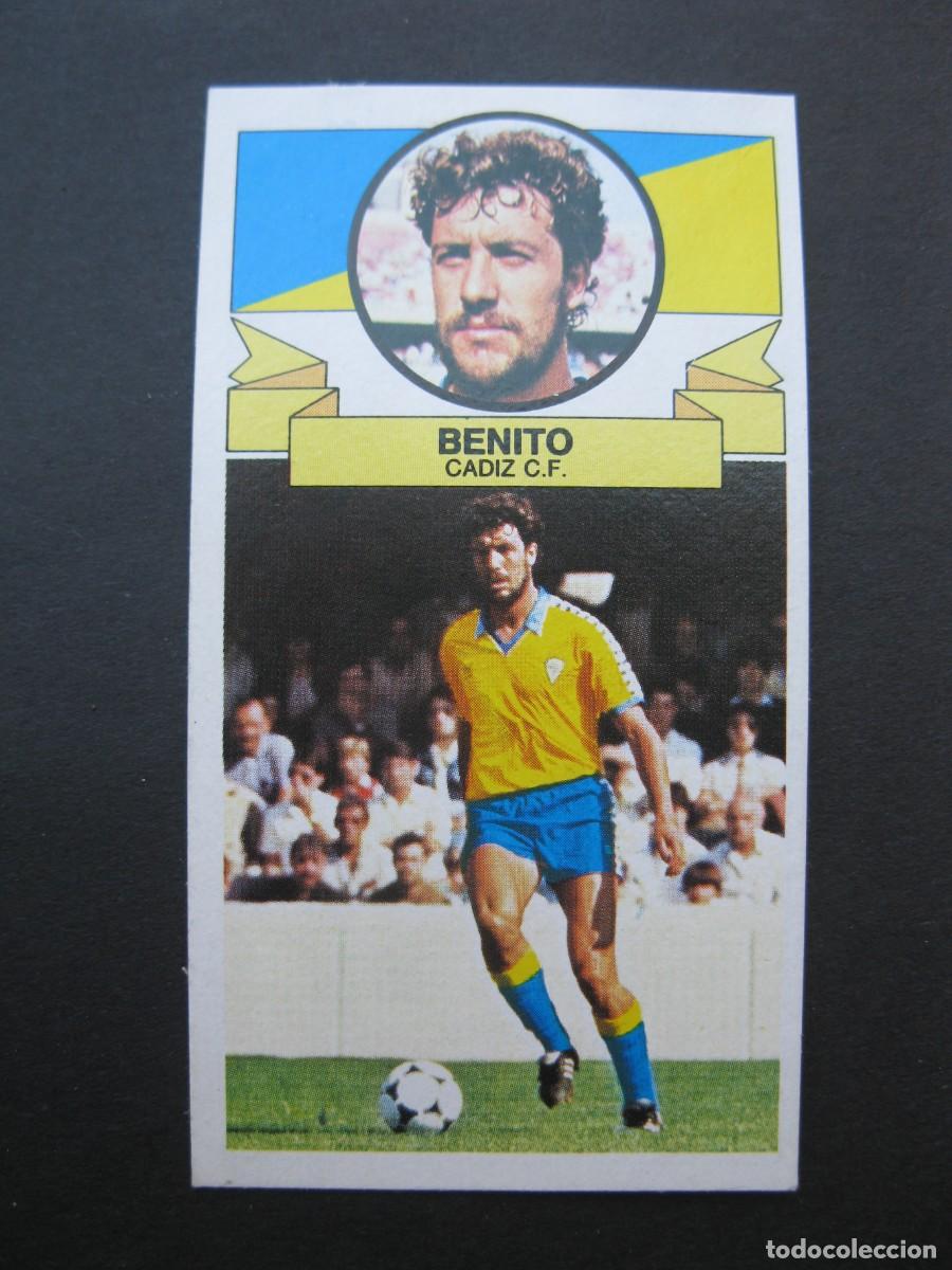 Cromos de F&uacute;tbol: BENITO (C&Aacute;DIZ C.F.) - CAMPEONATO DE LIGA 85/86 - EDICIONES ESTE.