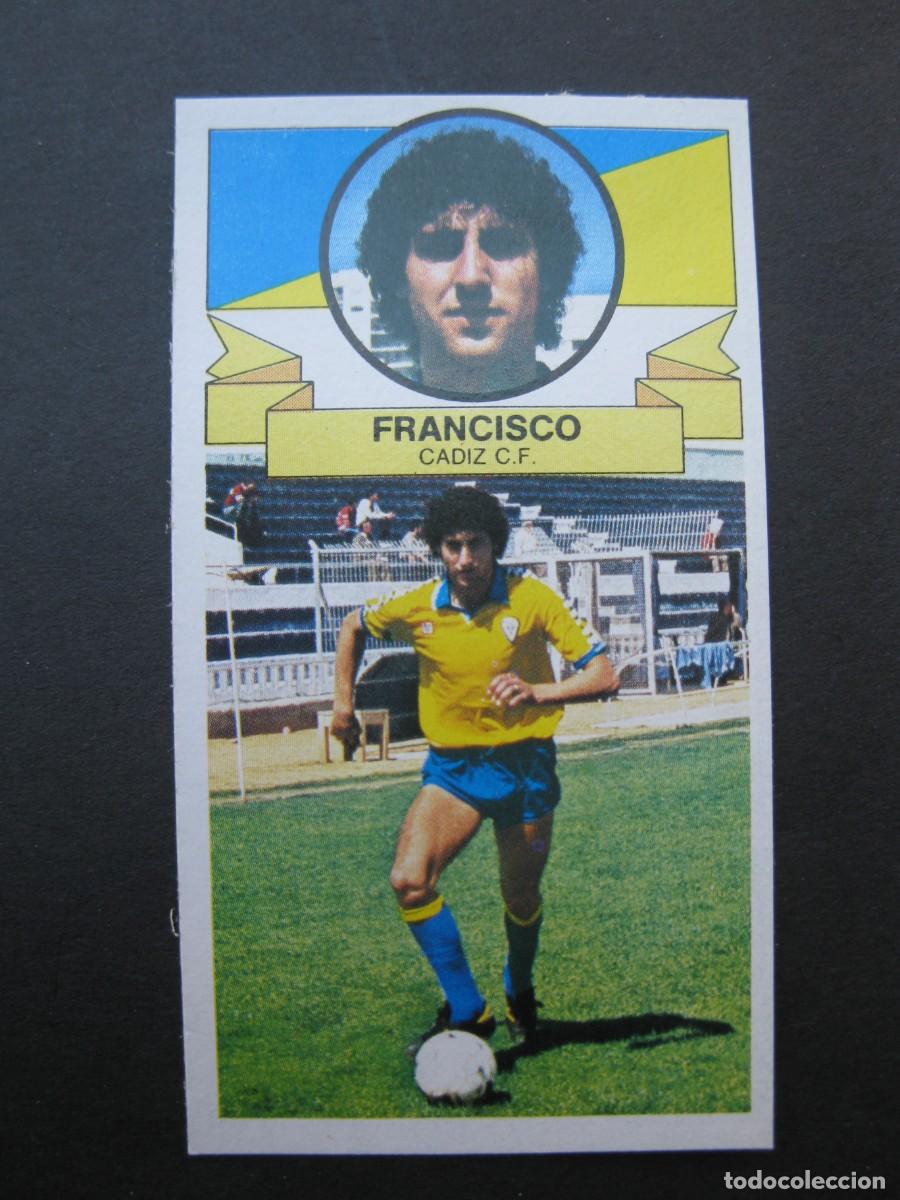 Cromos de F&uacute;tbol: FRANCISCO (C&Aacute;DIZ C.F.) - COLOCA - CAMPEONATO DE LIGA 85/86 - EDICIONES ESTE.
