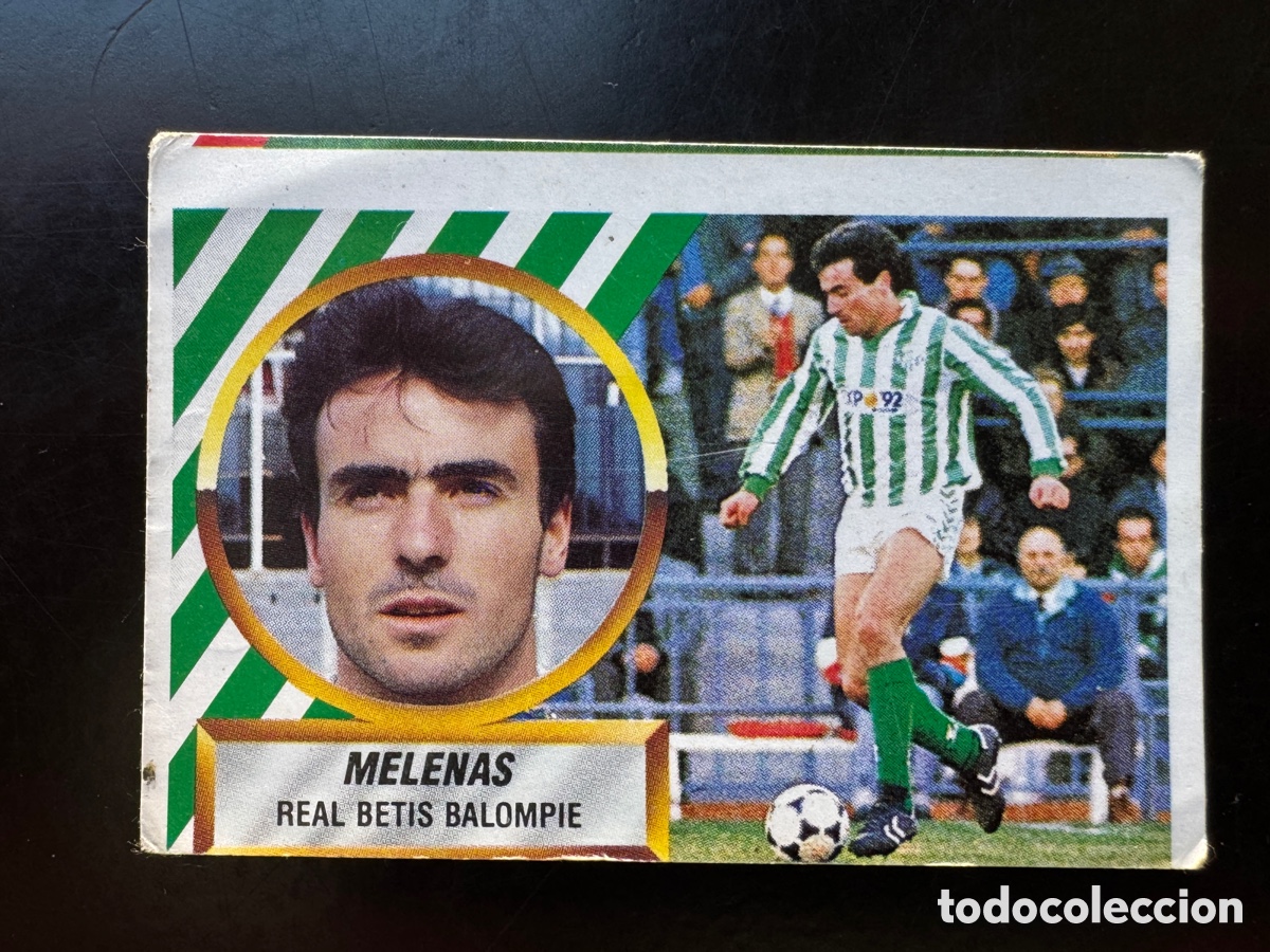 Cromos de F&uacute;tbol: Melenas 15 Betis Liga Este 88/89