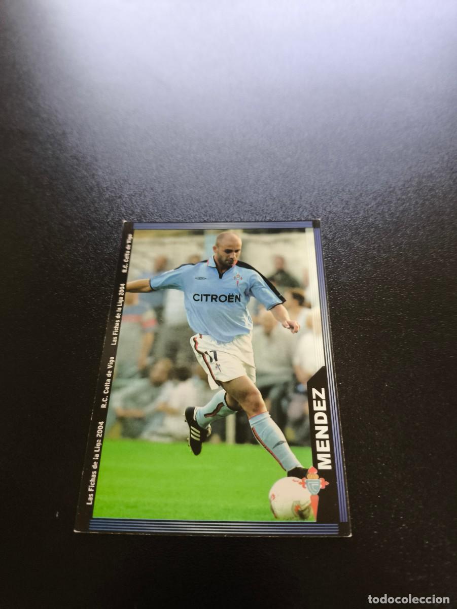 Cromos de F&uacute;tbol: 596 Mendez CELTA ULTIMA HORA II MUNDICROMO LIGA 2003 2004 03 04 NO PANINI ESTE