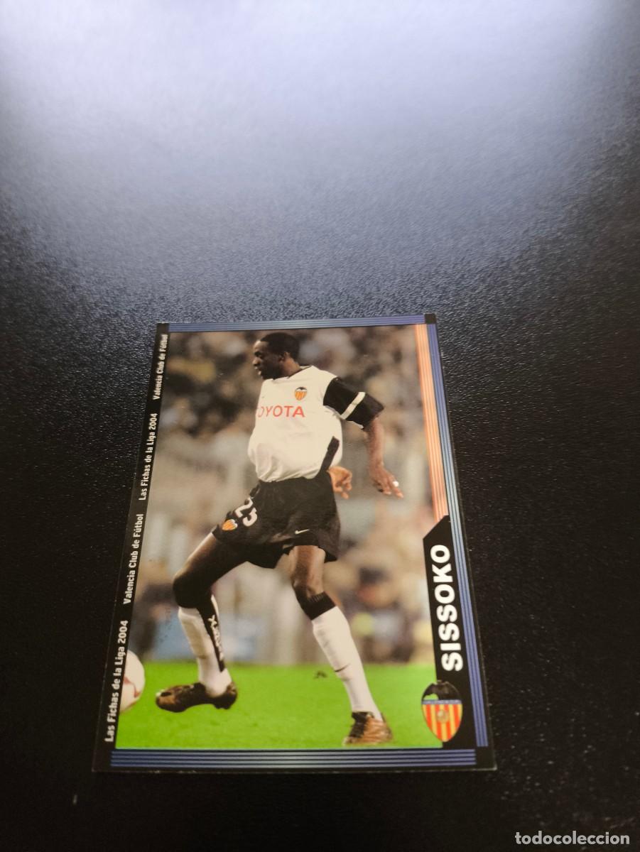 Cartes &agrave; collectionner de Football: 597 Sissoko VALENCIA ULTIMA HORA II MUNDICROMO LIGA 2003 2004 03 04 NO PANINI ESTE