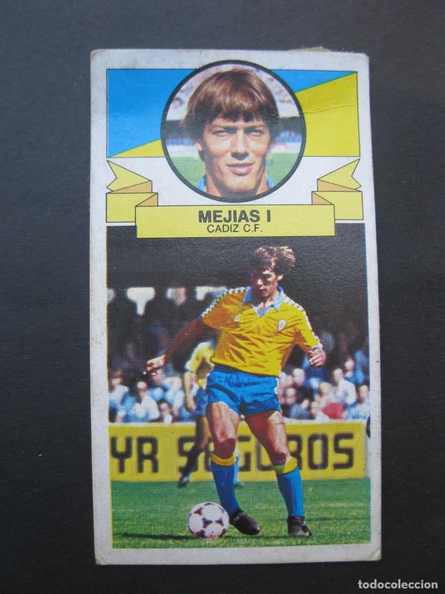 Cartes &agrave; collectionner de Football: MEJIAS I (C&Aacute;DIZ C.F.) - CAMPEONATO DE LIGA 85/86 - EDICIONES ESTE.