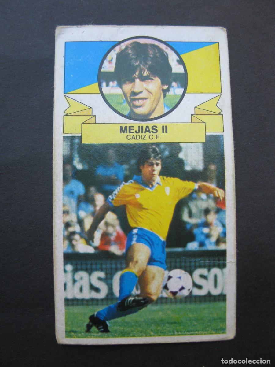 Cartes &agrave; collectionner de Football: MEJIAS II (C&Aacute;DIZ C.F.) - CAMPEONATO DE LIGA 85/86 - EDICIONES ESTE.