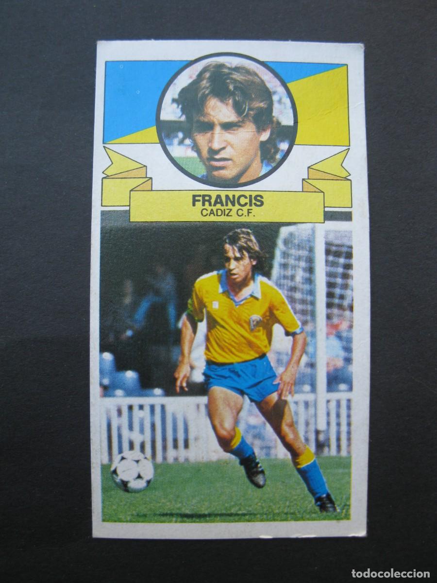 Cartes &agrave; collectionner de Football: FRANCIS (C&Aacute;DIZ C.F.) - CAMPEONATO DE LIGA 85/86 - EDICIONES ESTE.