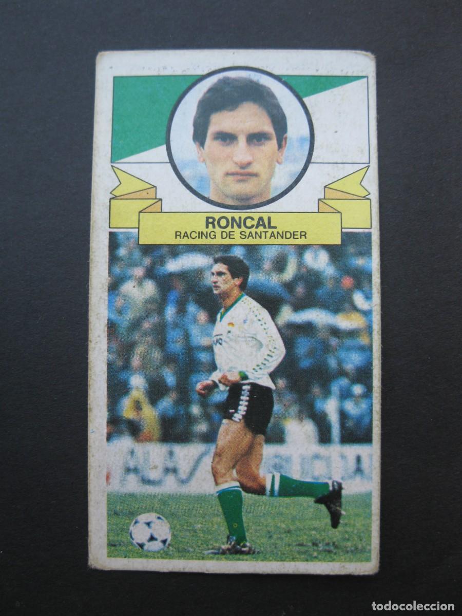Cromos de F&uacute;tbol: RONCAL (RACING DE SANTANDER) - CAMPEONATO DE LIGA 85/86 - EDICIONES ESTE.