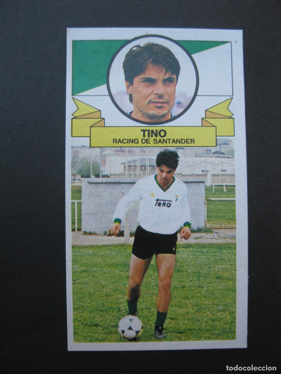 Cromos de F&uacute;tbol: TINO (RACING DE SANTANDER) - CAMPEONATO DE LIGA 85/86 - EDICIONES ESTE.