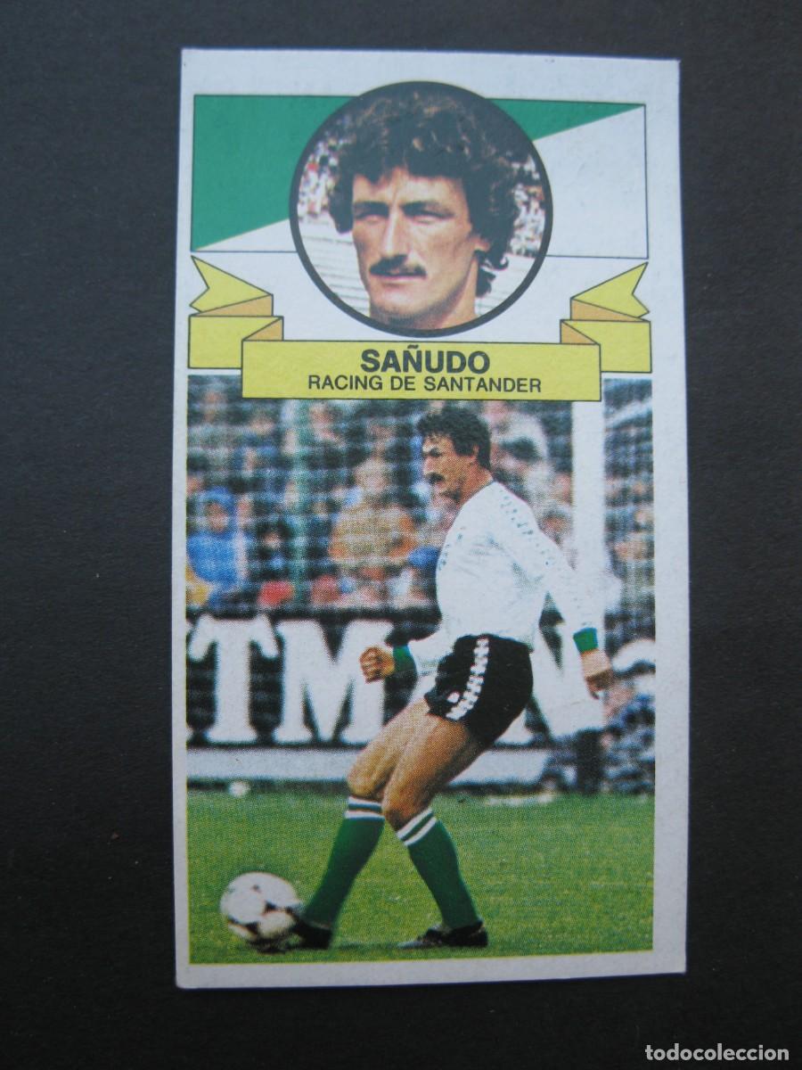 Cromos de F&uacute;tbol: SA&Ntilde;UDO (RACING DE SANTANDER) - CAMPEONATO DE LIGA 85/86 - EDICIONES ESTE.