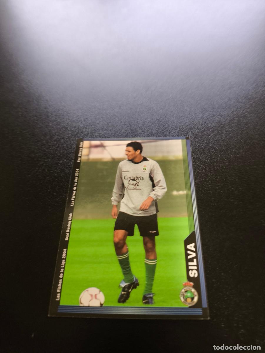 Cromos de F&uacute;tbol: 606 Silva RACING DE SANTANDER ULTIMA HORA II MUNDICROMO LIGA 2003 2004 03 04 NO PANINI ESTE