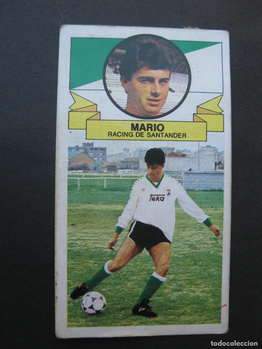 Cartes &agrave; collectionner de Football: MARIO (RACING DE SANTANDER) - CAMPEONATO DE LIGA 85/86 - EDICIONES ESTE.
