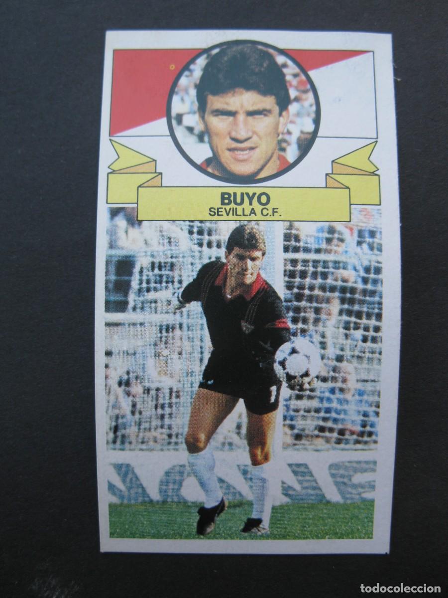 Cartes &agrave; collectionner de Football: BUYO (SEVILLA C.F.) - CAMPEONATO DE LIGA 85/86 - EDICIONES ESTE.