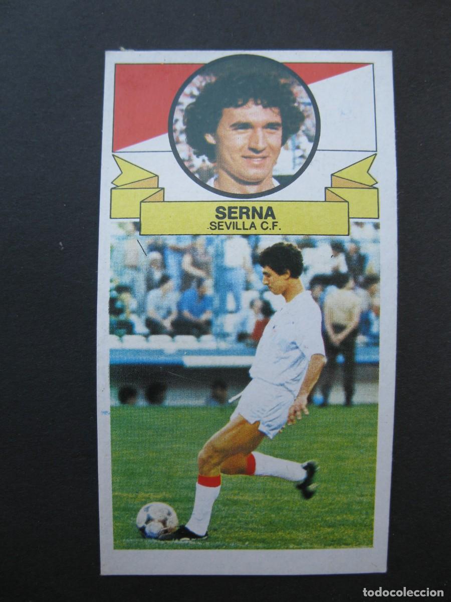 Cartes &agrave; collectionner de Football: SERNA (SEVILLA C.F.) - CAMPEONATO DE LIGA 85/86 - EDICIONES ESTE.