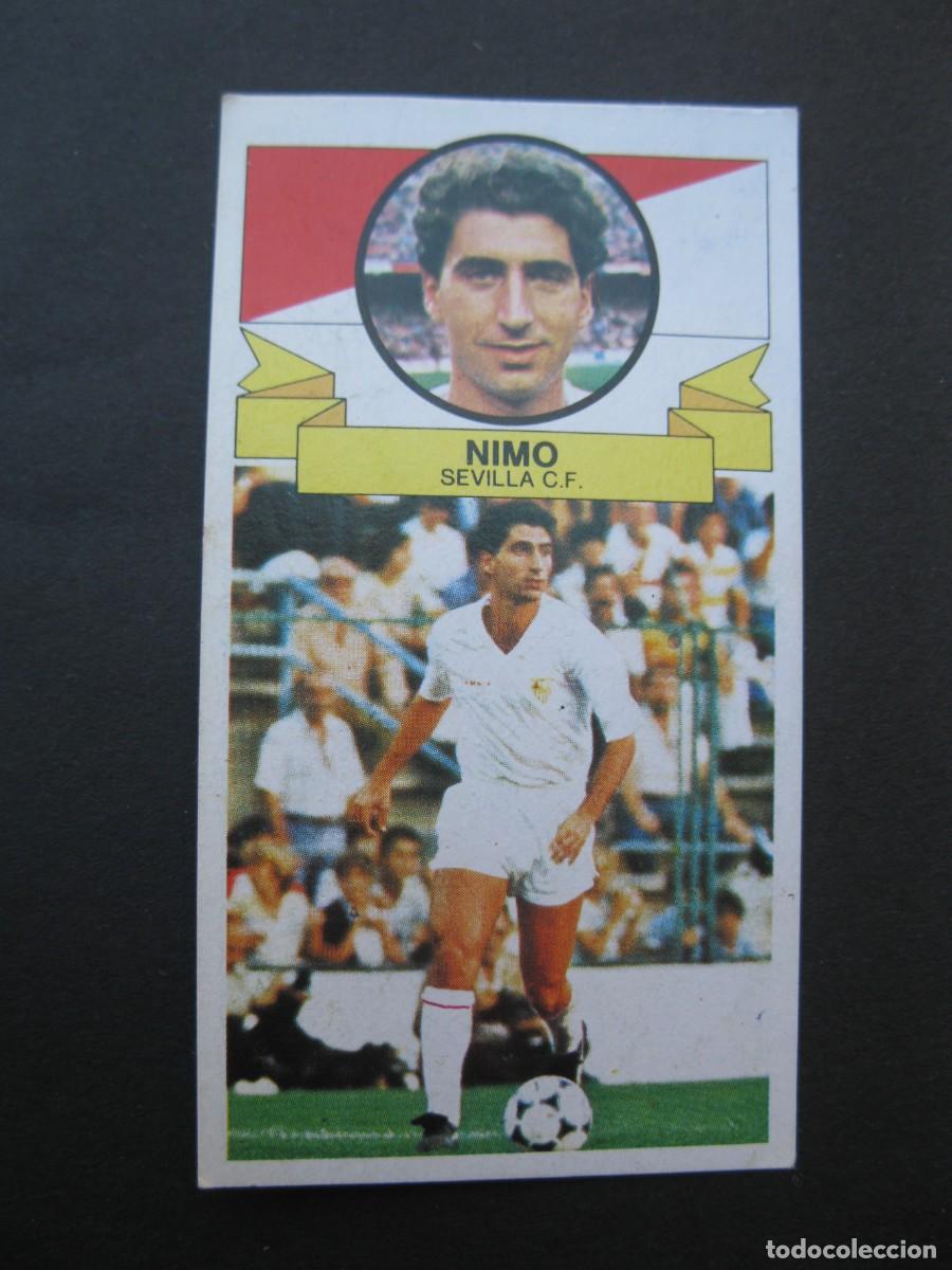 Cartes &agrave; collectionner de Football: NIMO (SEVILLA C.F.) - CAMPEONATO DE LIGA 85/86 - EDICIONES ESTE.