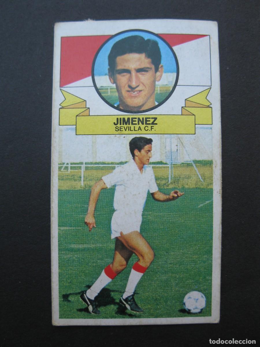 Cartes &agrave; collectionner de Football: JIMENEZ (SEVILLA C.F.) - CAMPEONATO DE LIGA 85/86 - EDICIONES ESTE.