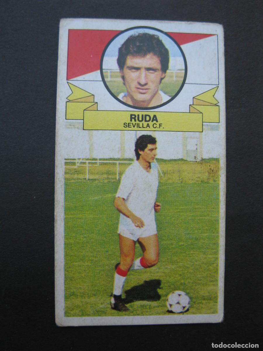 Cartes &agrave; collectionner de Football: RUDA (SEVILLA C.F.) - CAMPEONATO DE LIGA 85/86 - EDICIONES ESTE.