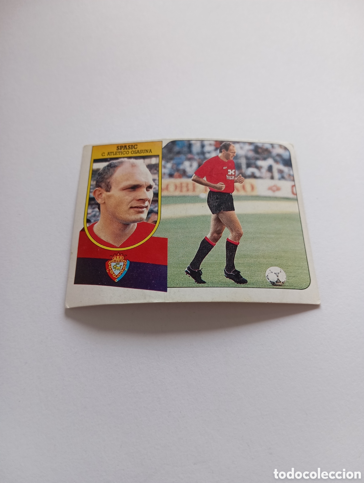 Cartes &agrave; collectionner de Football: FICHAJE 5 SPASIC Liga Este 1991 1992 CART&Oacute;N Panini 91 92 RECUPERADO