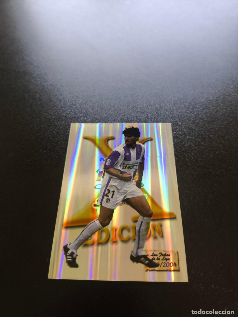 Cromos de F&uacute;tbol: 627 Caminero VALLADOLID X EDICION MUNDICROMO LIGA 2003 2004 03 04 NO PANINI ESTE