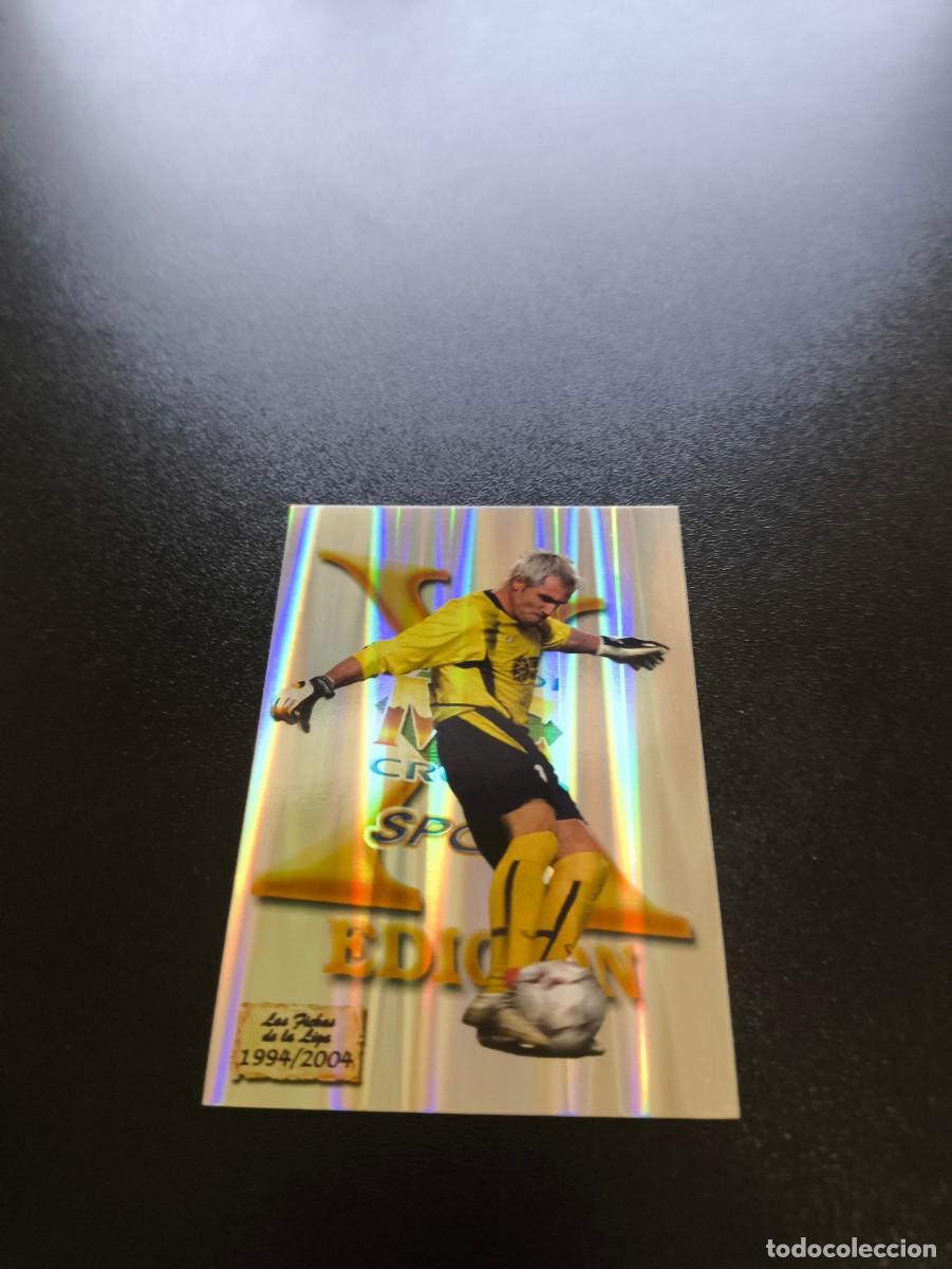 Cromos de F&uacute;tbol: 628 Ca&ntilde;izares VALENCIA X EDICION MUNDICROMO LIGA 2003 2004 03 04 NO PANINI ESTE