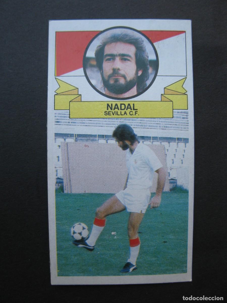 Fu&szlig;ball-Sticker: NADAL (SEVILLA C.F.) - COLOCA - CAMPEONATO DE LIGA 85/86 - EDICIONES ESTE.