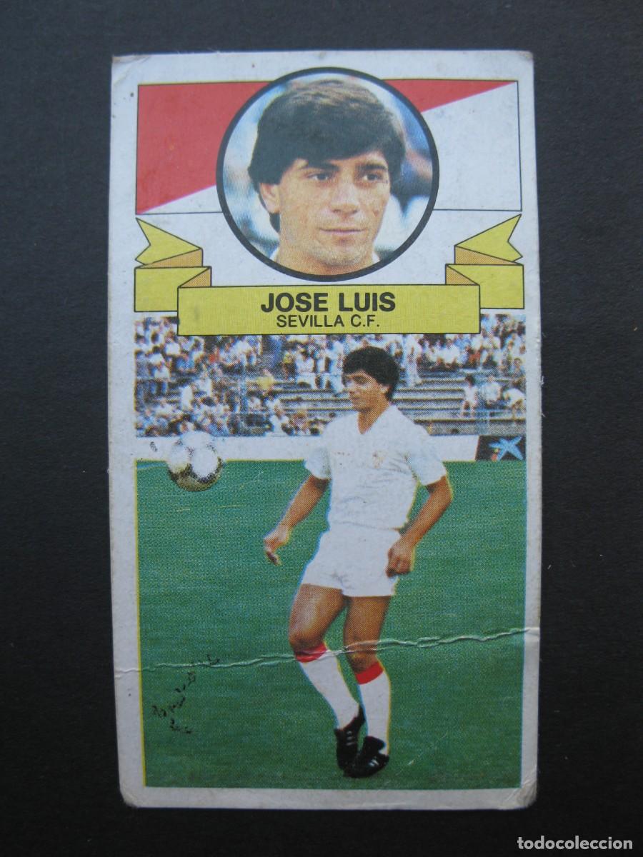 Cromos de F&uacute;tbol: JOSE LUIS (SEVILLA C.F.) - CAMPEONATO DE LIGA 85/86 - EDICIONES ESTE.