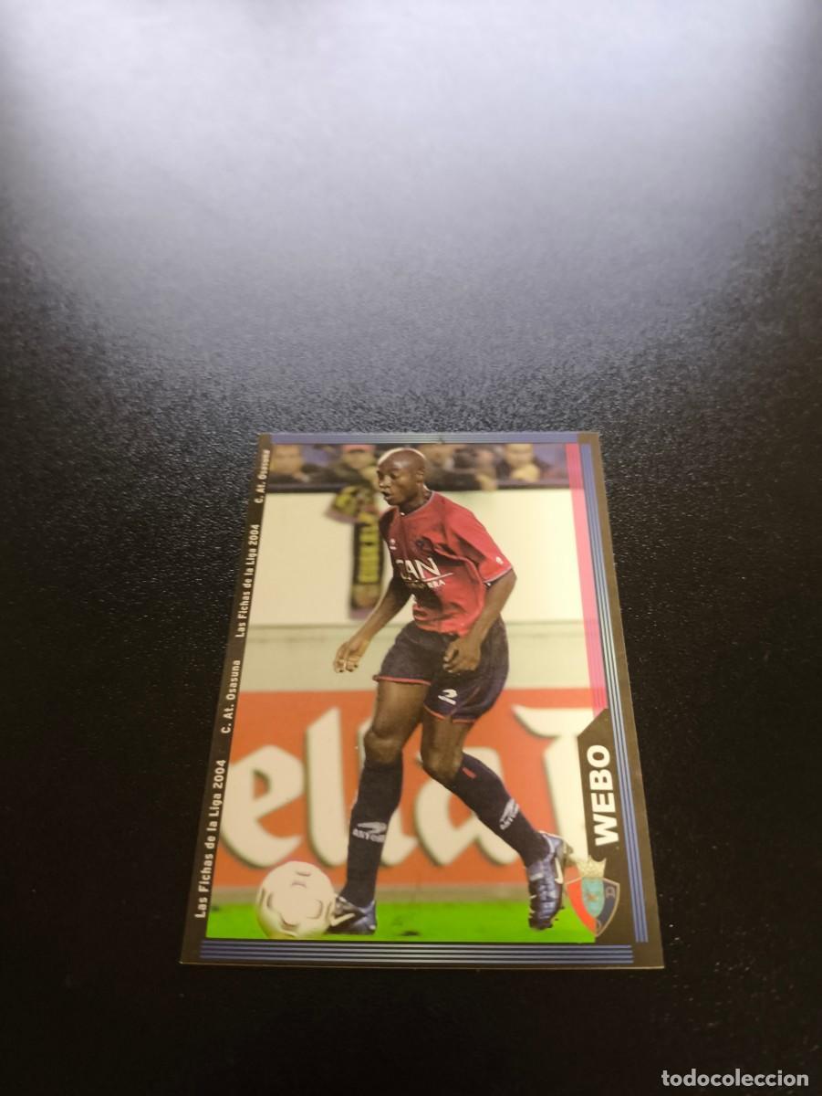 Football Stickers: 649 Web&oacute; OSASUNA ULTIMA HORA III MUNDICROMO LIGA 2003 2004 03 04 NO PANINI ESTE