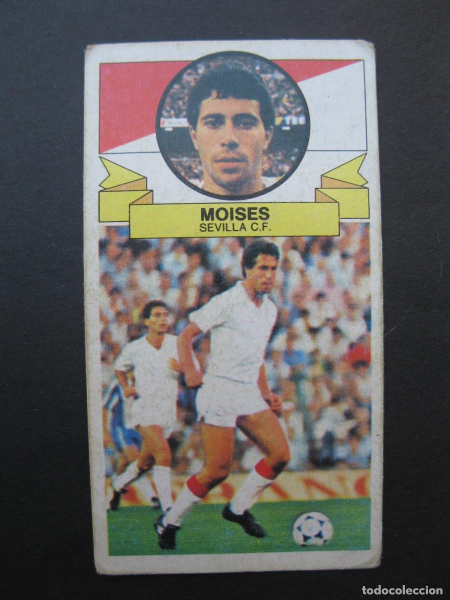 Football Stickers: MOISES (SEVILLA C.F.) - CAMPEONATO DE LIGA 85/86 - EDICIONES ESTE.
