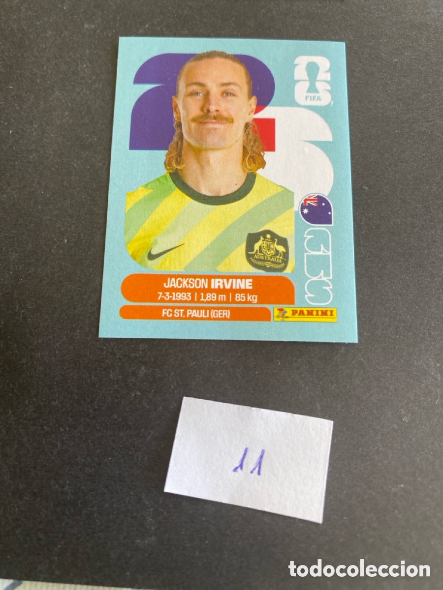 Football Stickers: Cromo Australia Mundial 26 N* 11 nuevo