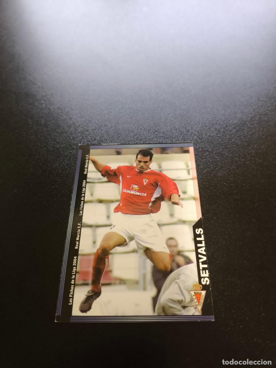 Cromos de F&uacute;tbol: 659 Setvalls MURCIA ULTIMA HORA III MUNDICROMO LIGA 2003 2004 03 04 NO PANINI ESTE