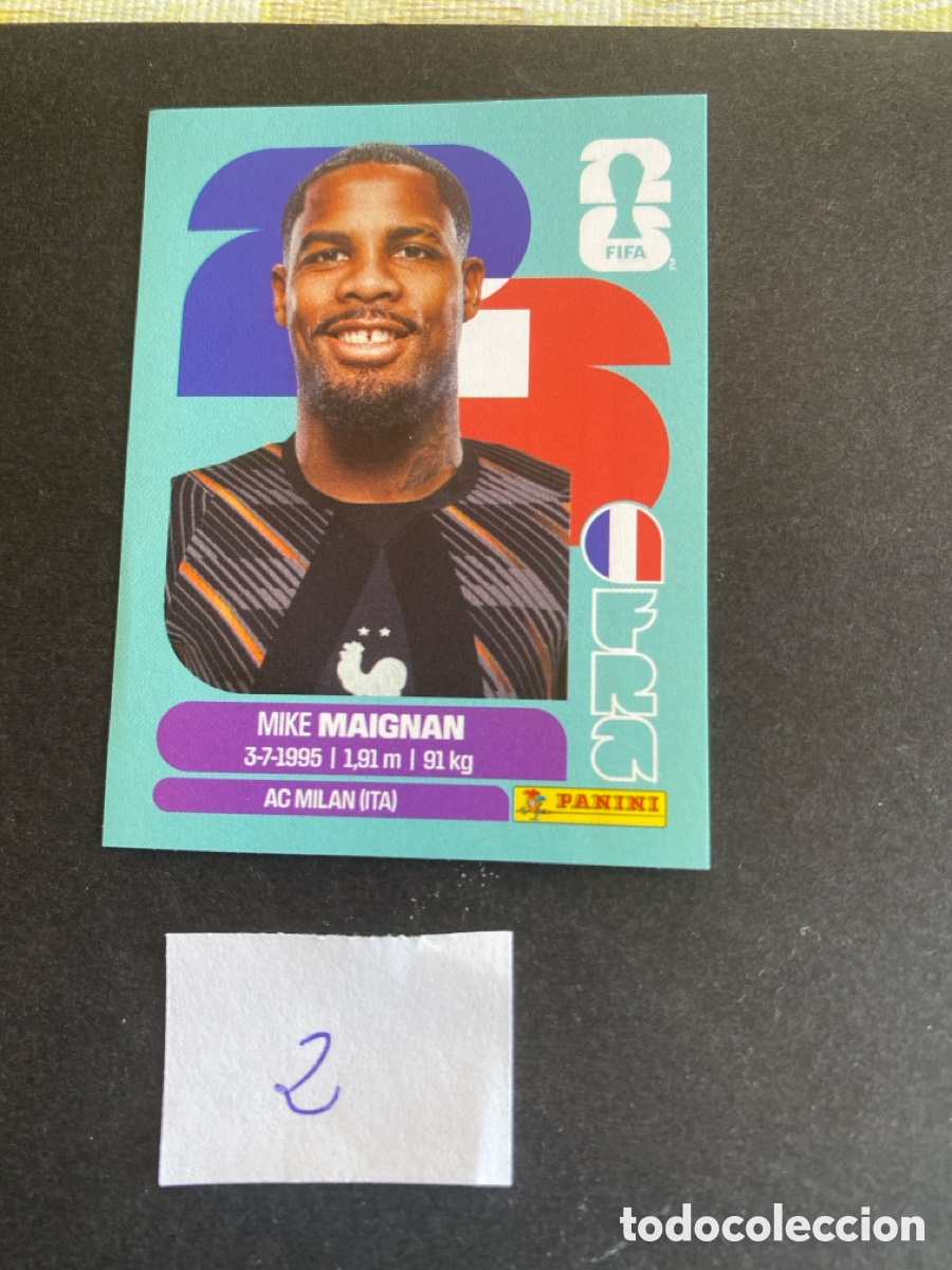 Cromos de F&uacute;tbol: Cromo Francia Mundial 2026 N* 2 nueva