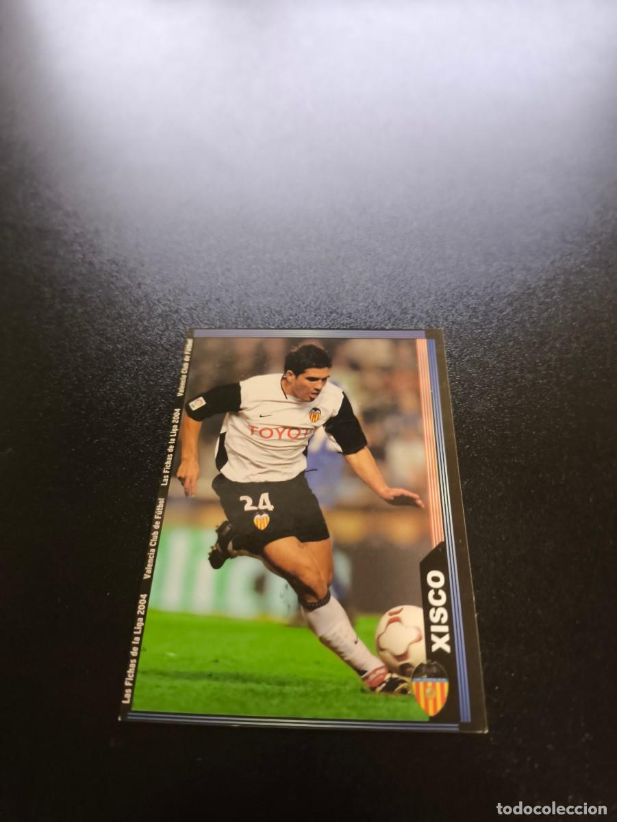 Cromos de F&uacute;tbol: 669 Xisco VALENCIA ULTIMA HORA III MUNDICROMO LIGA 2003 2004 03 04 NO PANINI ESTE