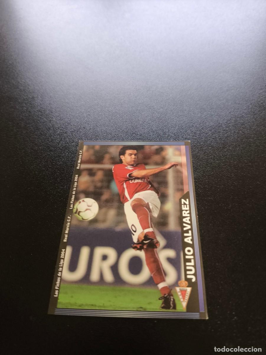 Figurine di Calcio: 673 Julio Alvarez MURCIA ULTIMA HORA III MUNDICROMO LIGA 2003 2004 03 04 NO PANINI ESTE