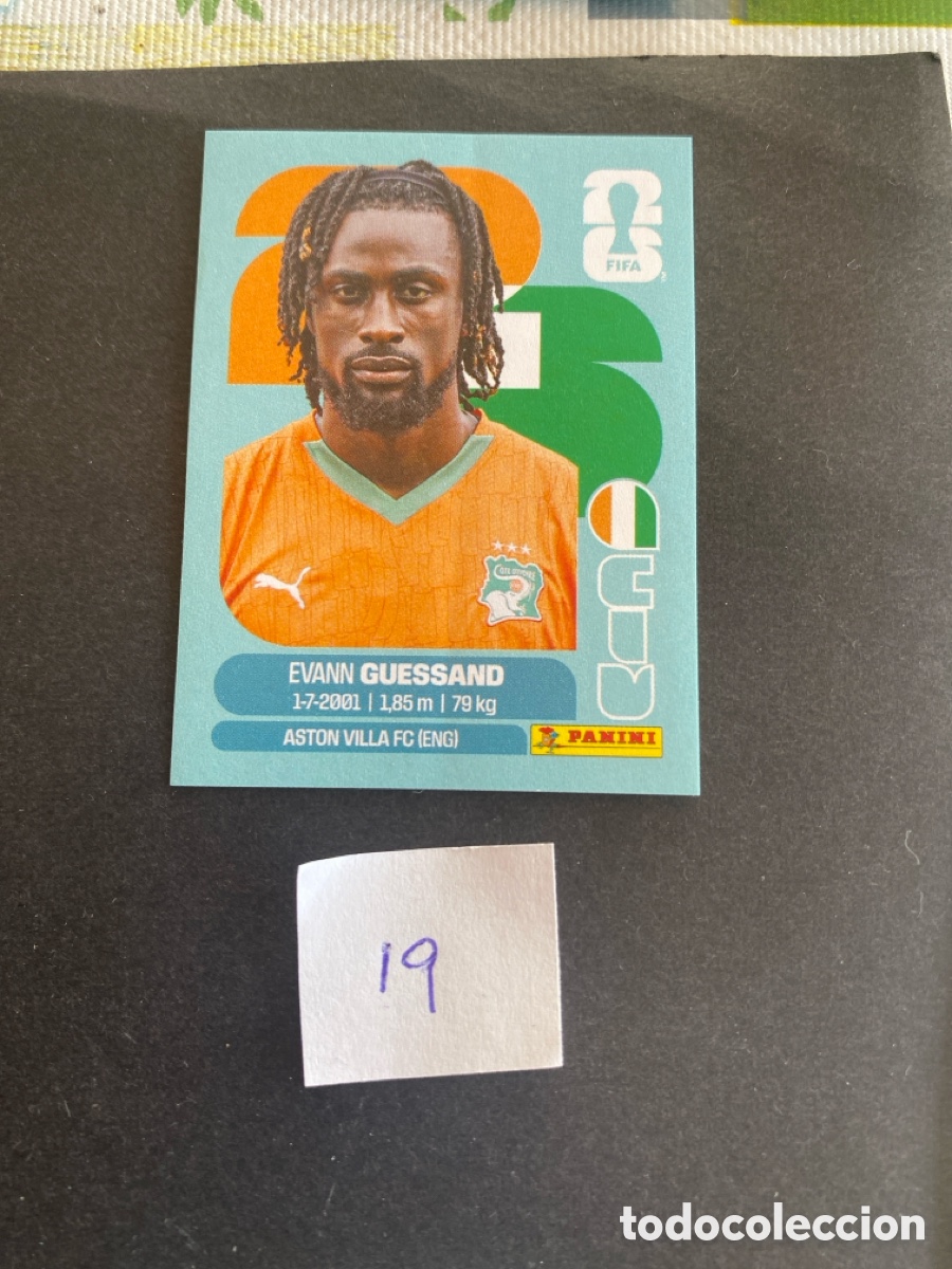 Cartes &agrave; collectionner de Football: Cromo Costa de Marfil Mundial 2026 N* 19 nuevo